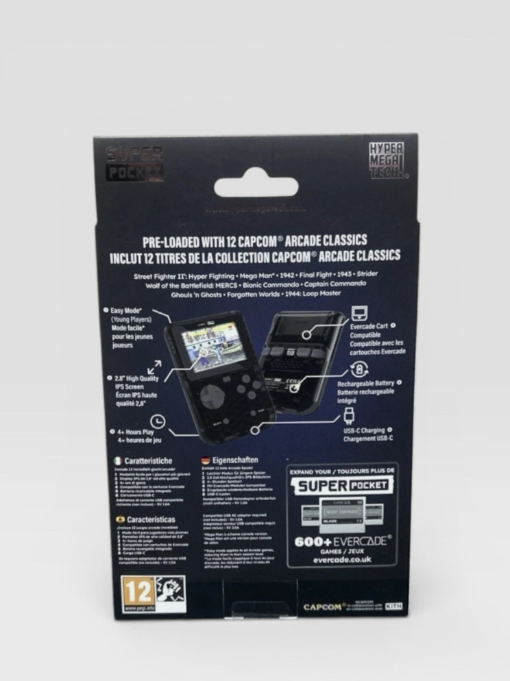 Capcom Kith Super Pocket Handheld Console Exclusive New Sealed Evercade