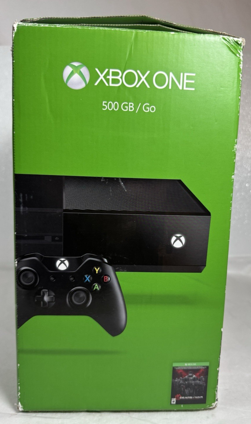 Original Microsoft Xbox One Model 1540 Console Original Box W/Controller & Cords