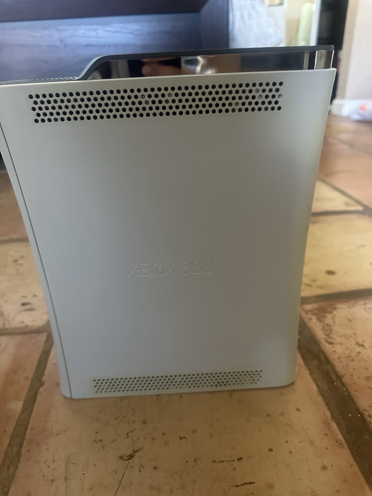 Microsoft Xbox 360 White Console Only – Tested Working – No Power Cable (3)