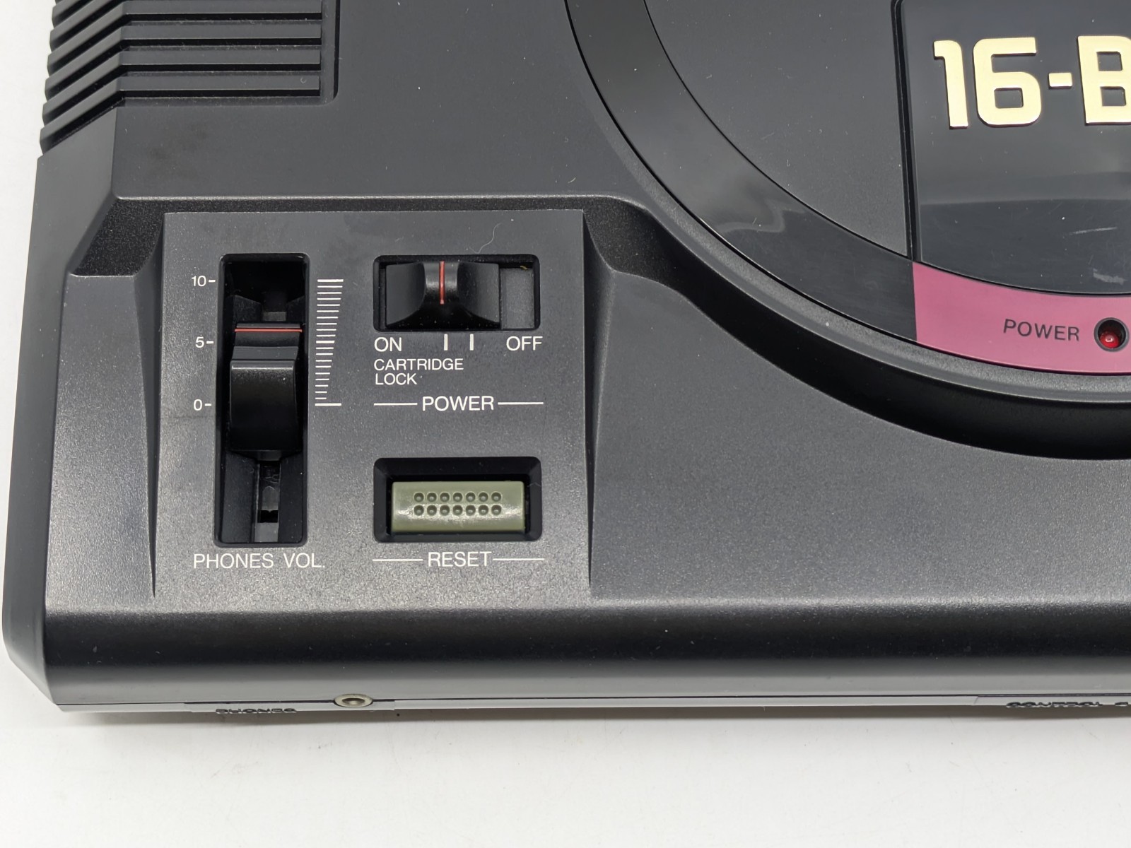Sega Mega Drive HAA-2510 Console w/ Controller AV Cable AC Adapter Tested Japan