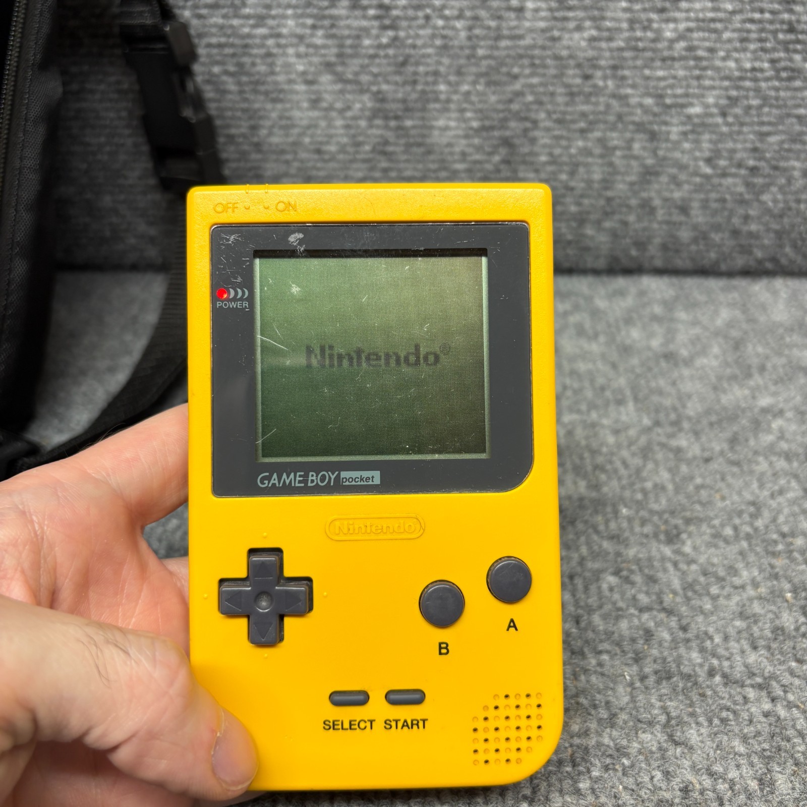 Nintendo Game Boy Pocket MGB-001 Yellow 100% OEM Tested Working Case Cord Light