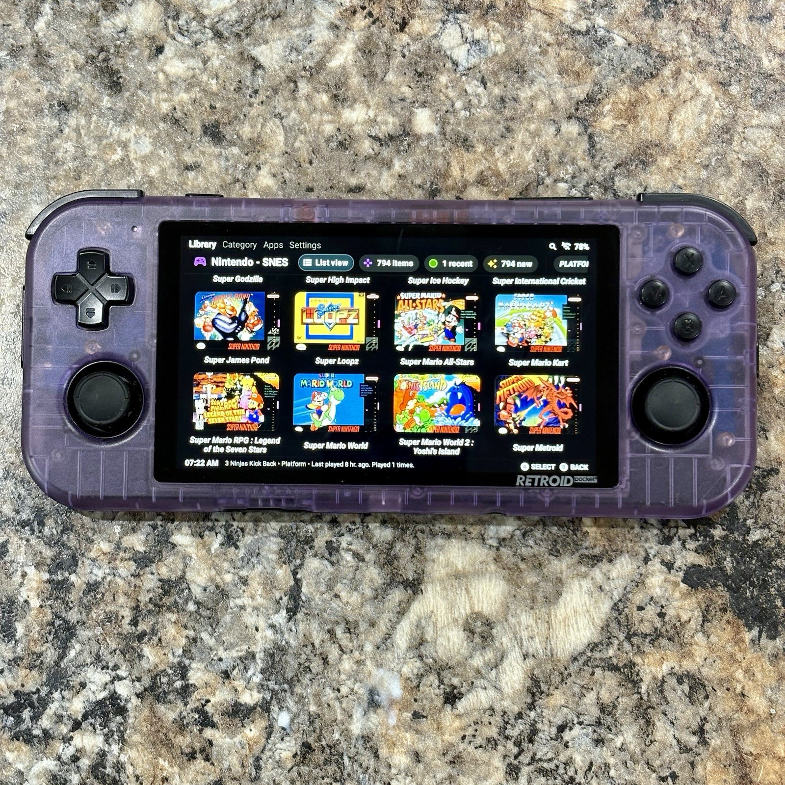 Retroid Pocket 3+ Plus, Gaming Handheld, 128GB + 64GB Card, Custom Ready To Play