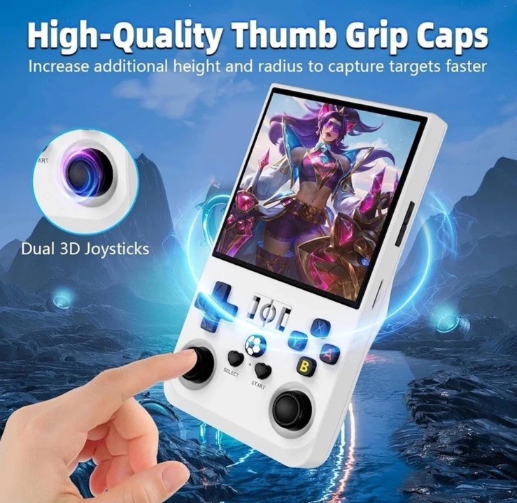 R36S R40S PRO Handheld Video Game Console 30000 Games 3.5 Inch Screen