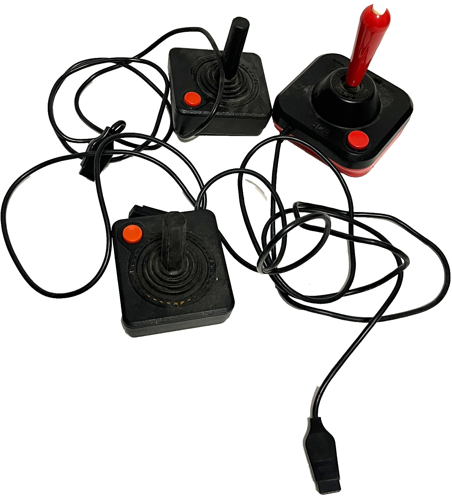 ATARI CX-2600 Console «Bundle» Controllers 32x Games Binders Joysticks UNTESTED