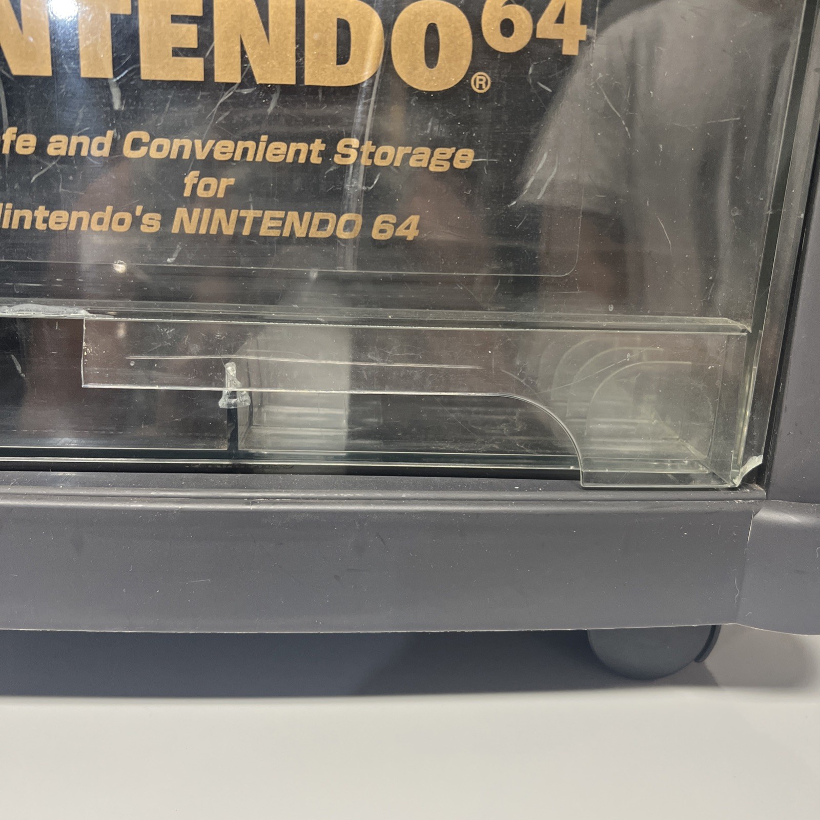 Authentic Original Nintendo 64 Storage Cart For Games – Made In Japan