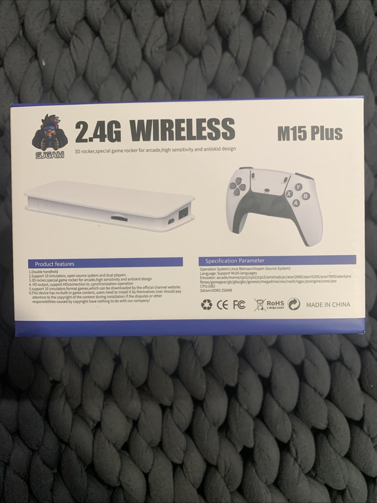 M15 Plus Retro Game Stick Wireless Retro Gaming Console 128G 4K Output & Upgrade