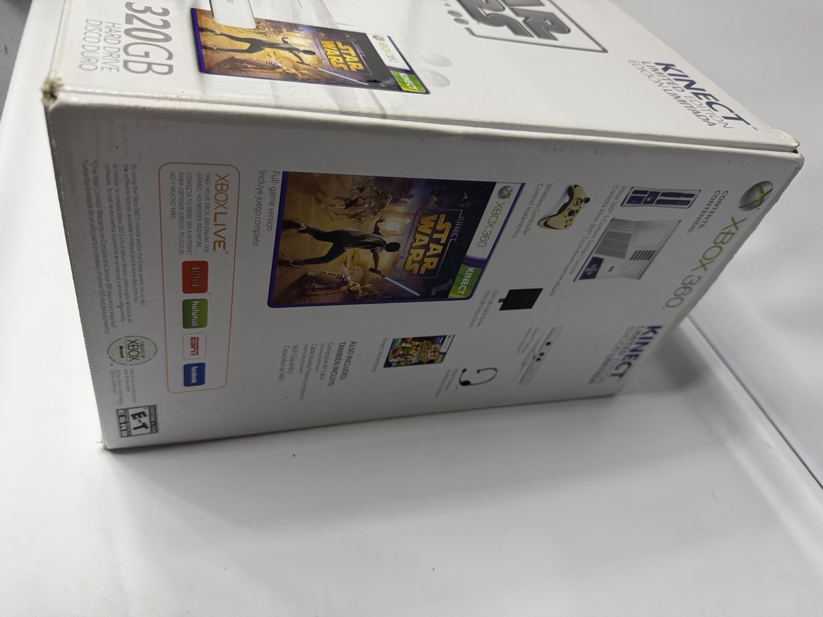 Microsoft Xbox 360 S Kinect Star Wars Limited Edition 320GB Console Bundle MINTY