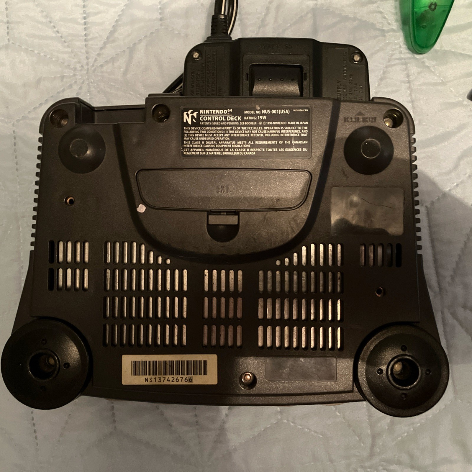 Nintendo 64 N64 Game Console System + Controllers/ Cords WORKING