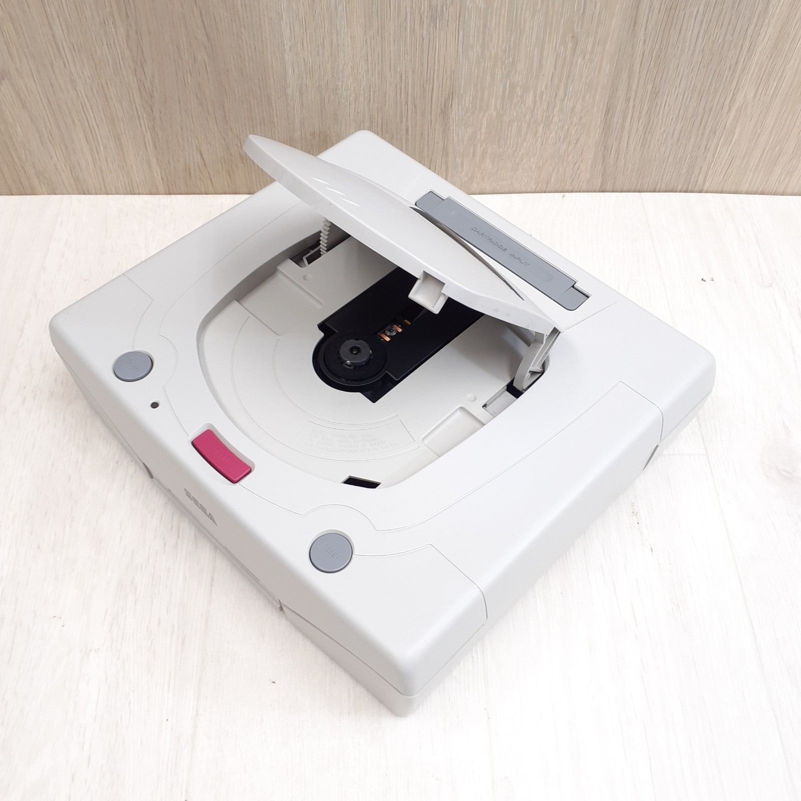 Sega Saturn Console Japanese White System with 2 Controllers & 3 Games NTSC-J