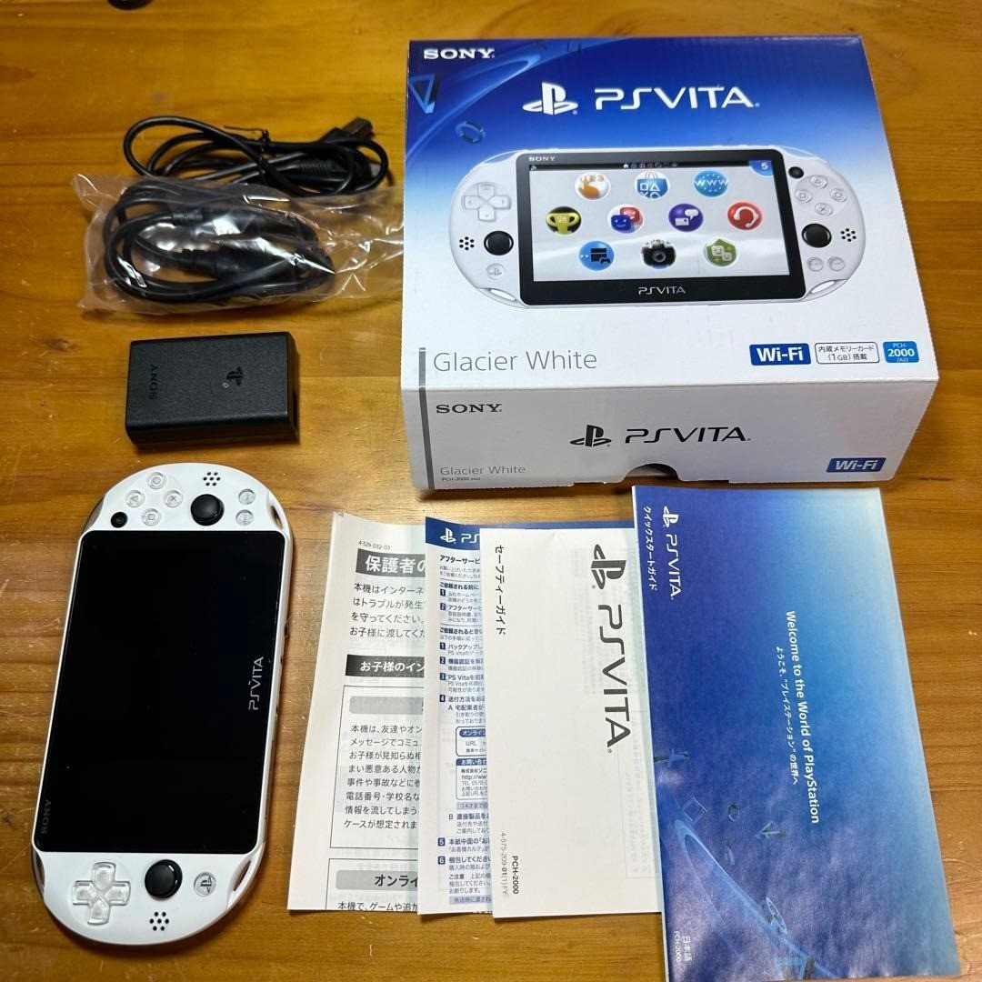PSVita 2000 Console Glacier White 6254 From Japan