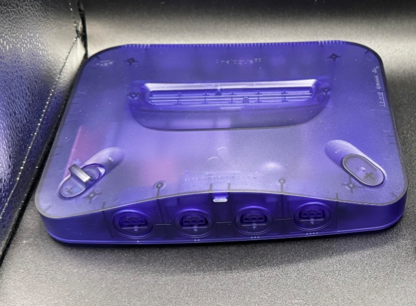 Analogue 3D Purple Console for Nintendo 64 4K UHD HDMI Wi-Fi Region Free