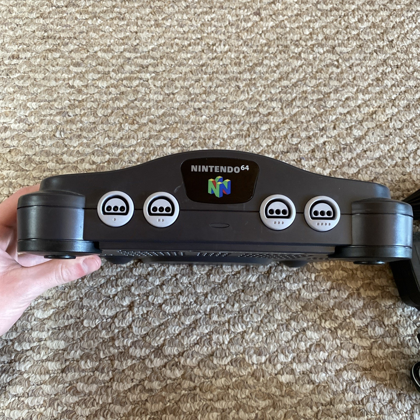Nintendo 64 Console N64 w/ Controller Power & AV Cables Tested Working