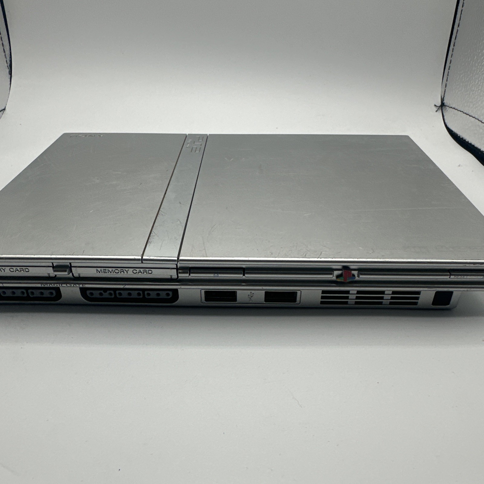 Sony PlayStation 2 PS2 Slim Silver Console SCPH-77001 – Disc Not Spinning