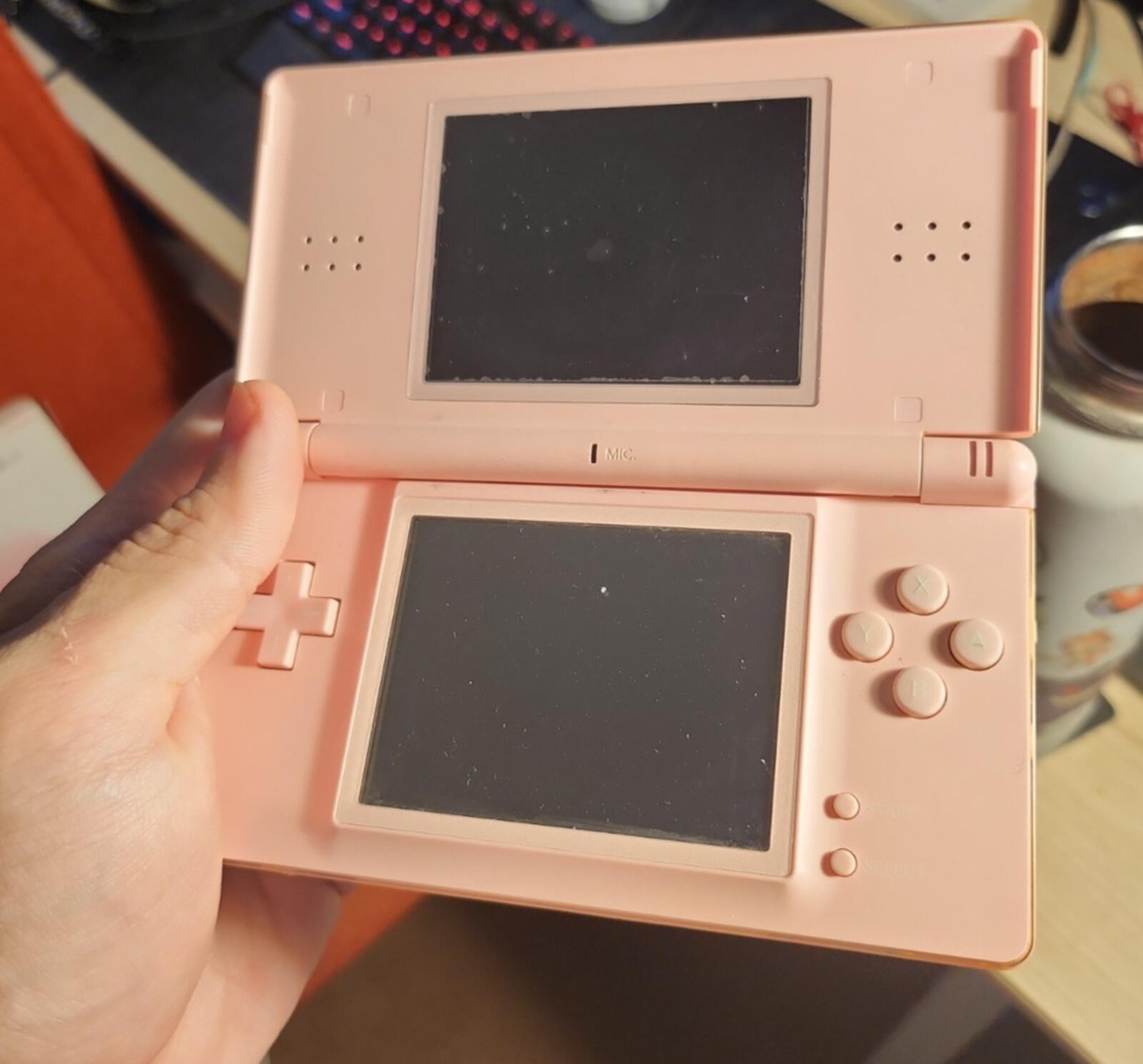 Nintendo DS Lite Console – Coral Pink – In Box