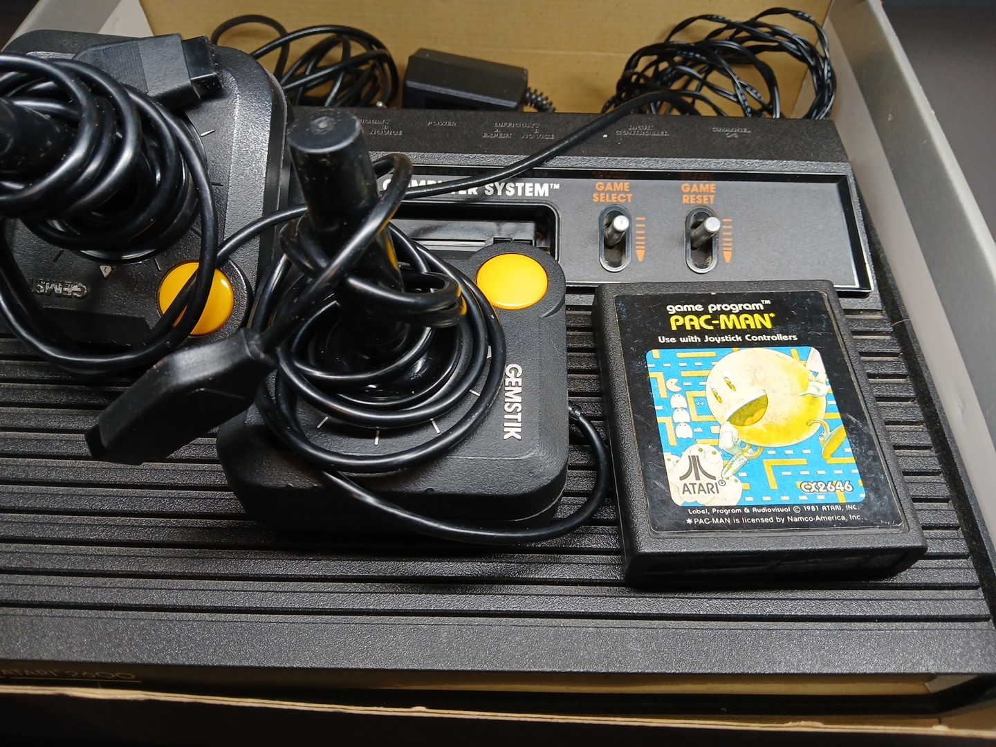 Atari 2600CX Blue Corner Variant 1983 “Darth Vader Edition” Console