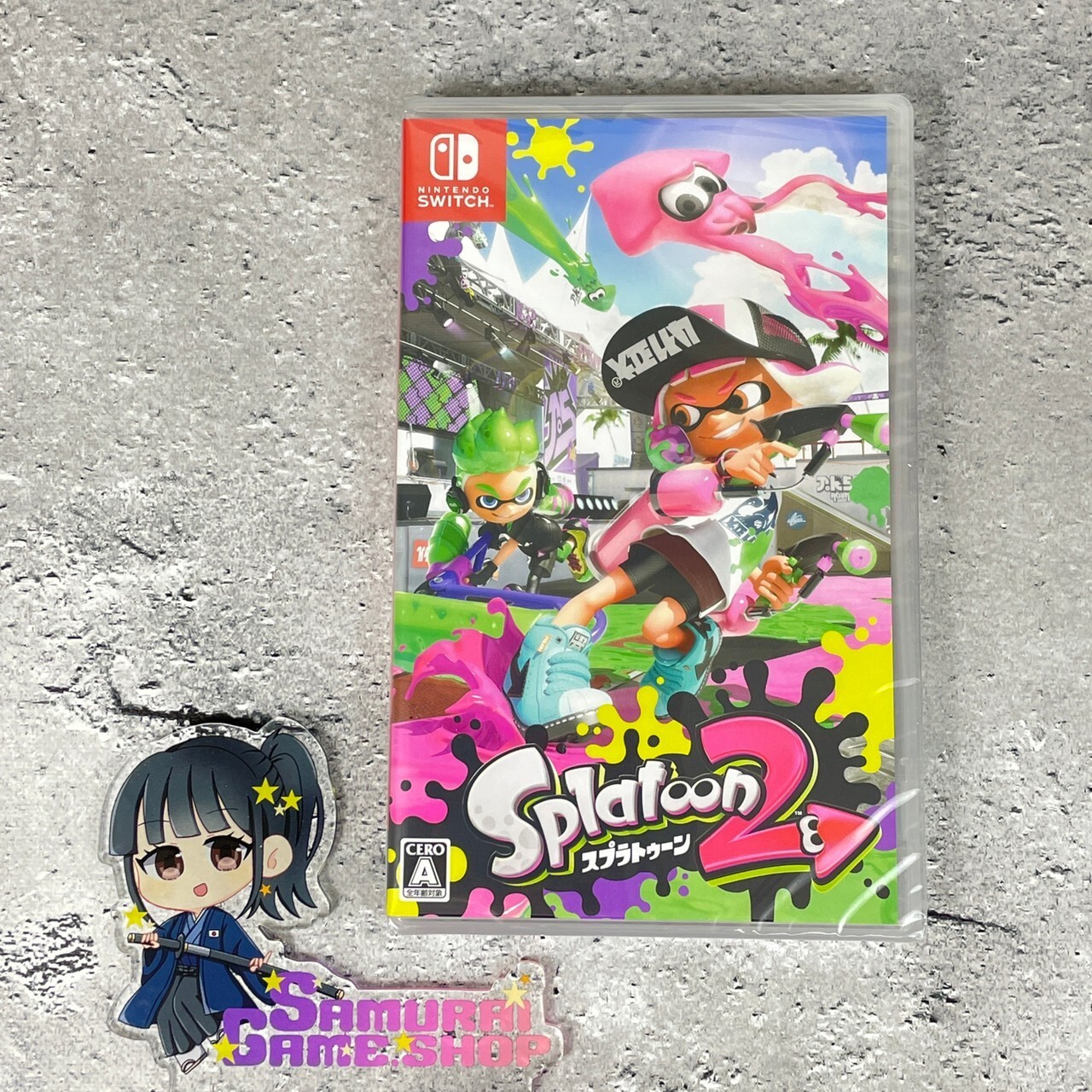 Nintendo Switch OLED Model Splatoon 3 Edition Console with Game + Pro Controller