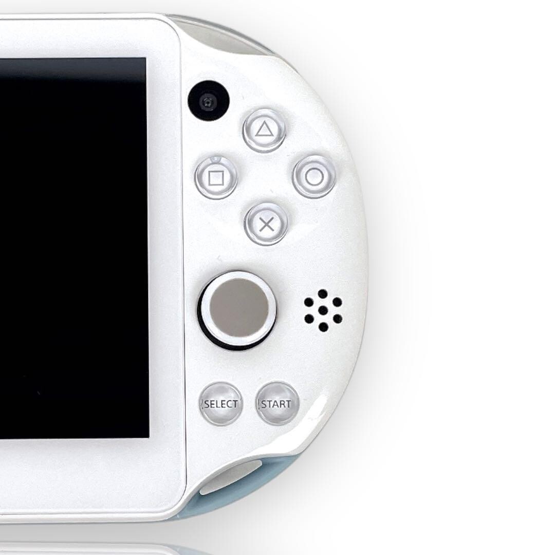【Unused】SONY PS Vita Light Blue / White PCH-2000 ZA14 Console Wi-Fi model F/S JP