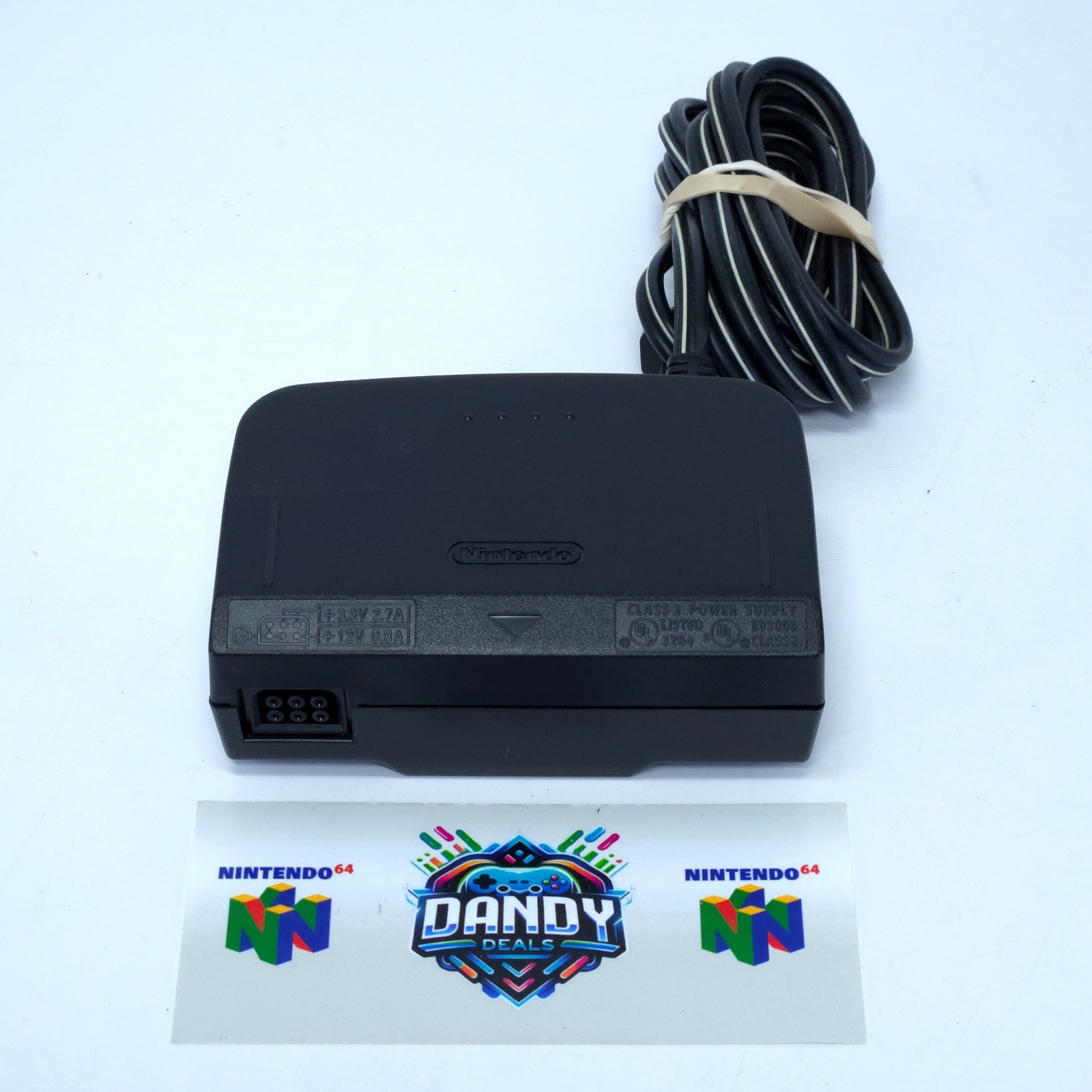 Nintendo 64 N64 Console System W/ Expansion Pak + 2 Controllers + All Cables