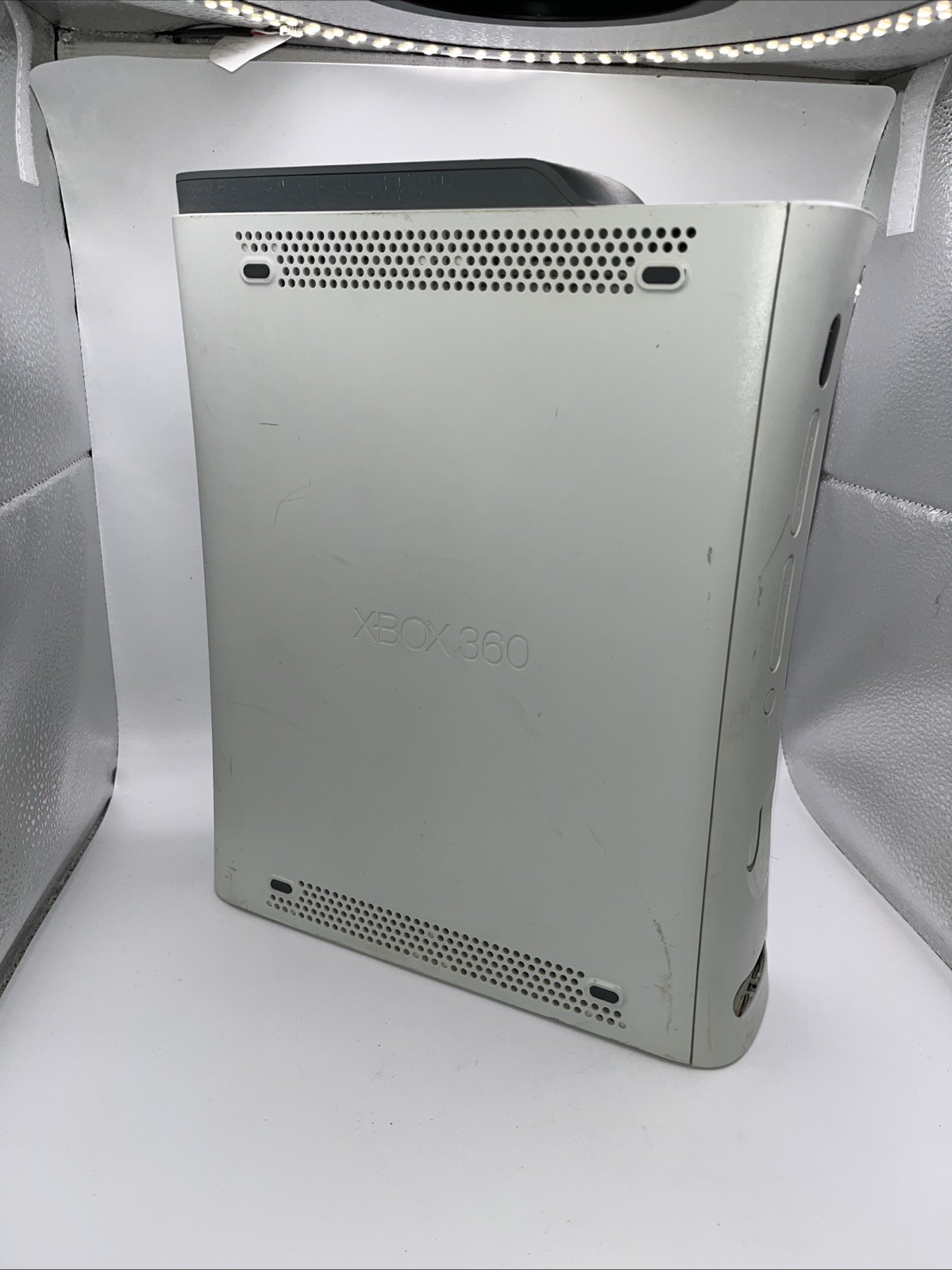 Microsoft Xbox 360 Untested – For Parts Red Ring 3/4 Flashing Console Only
