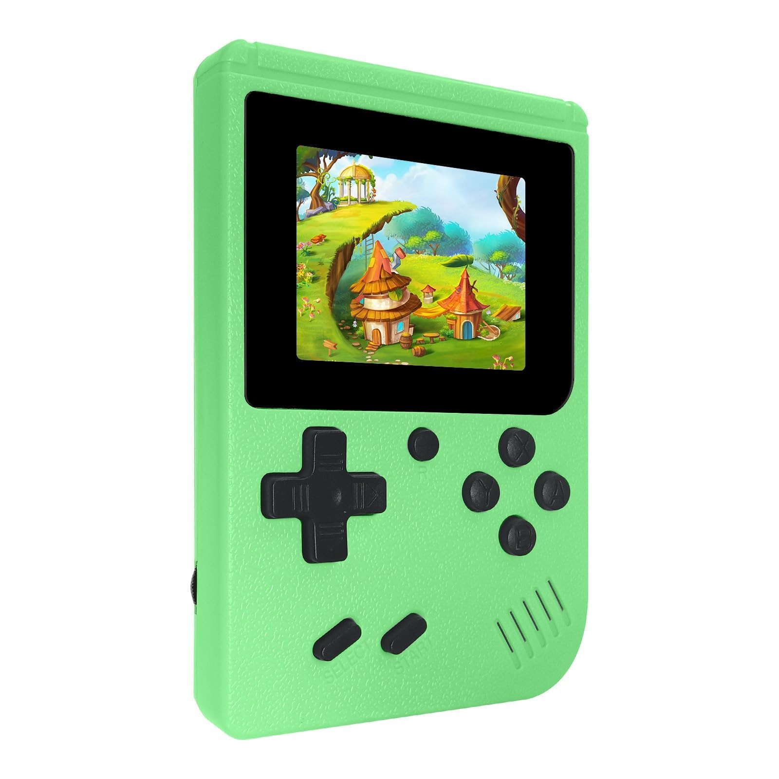 Portable Retro Handheld Game Console, 400 Built-in Games, 3.0″ IPS Screen, Recha