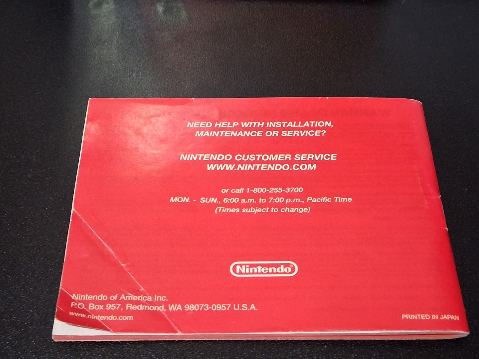 Pokemon FireRed Version Authentic Game Manual Game Boy Advance New Holo Box CIB