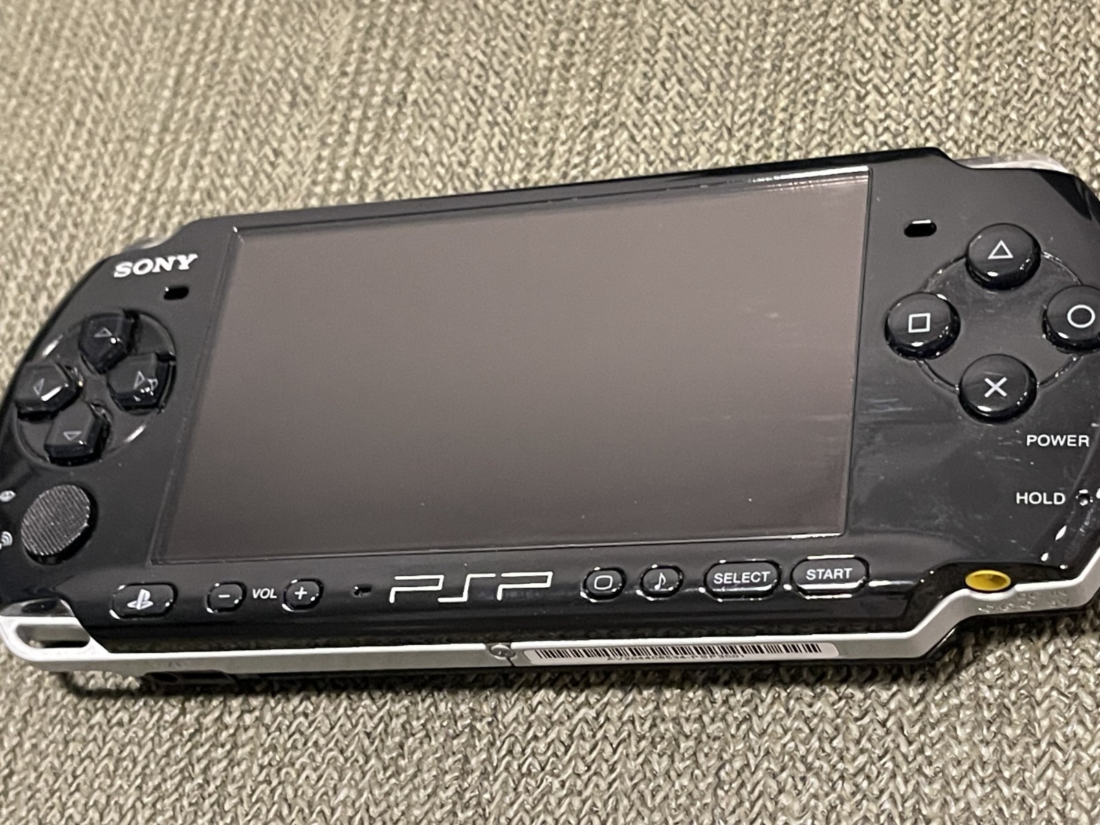 Sony PSP-3000 BLACK TESTED w/ MGS Portable Ops and Star Wars BattleFront + Case