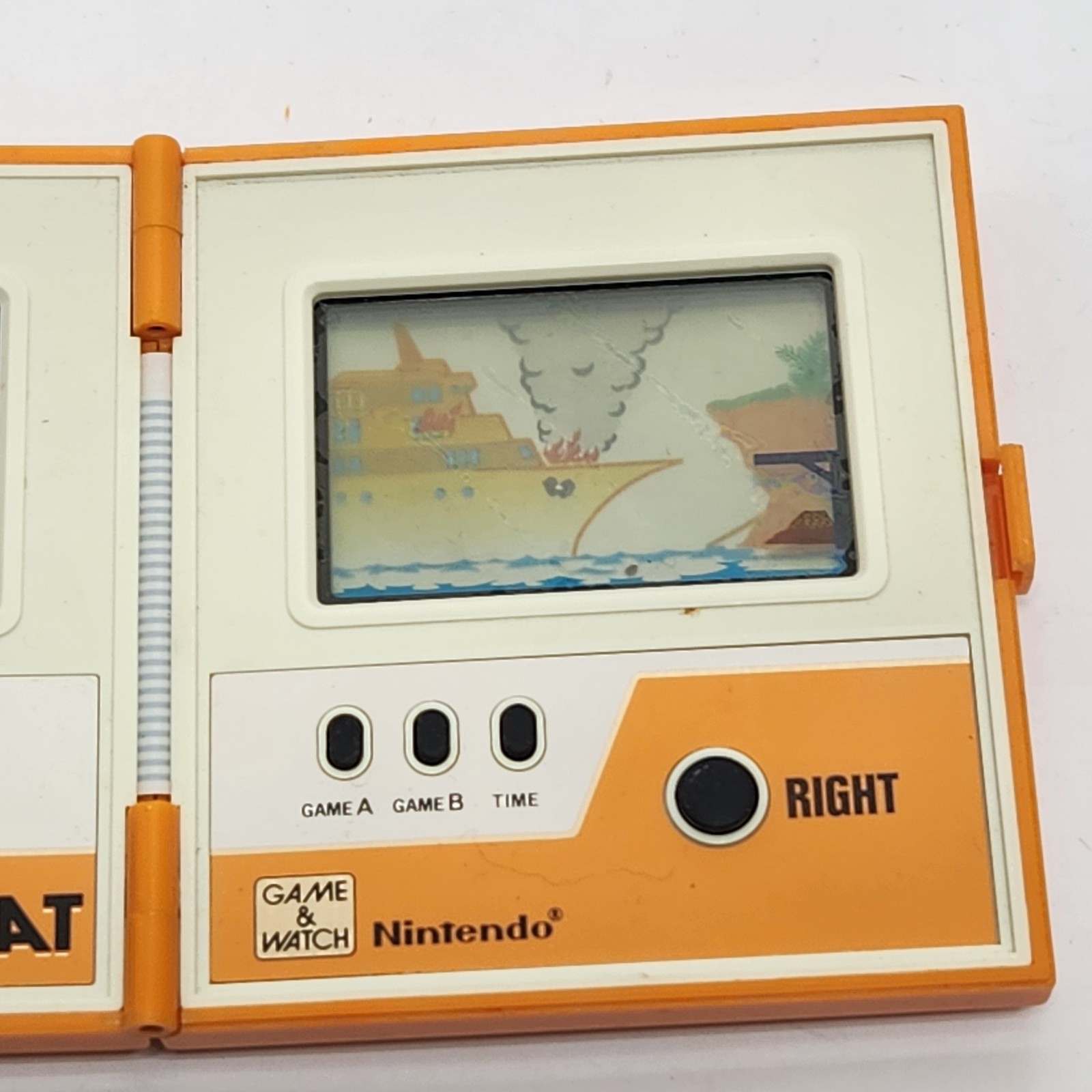 Nintendo Game & Watch Lifeboat Multiscreen Handheld Game Console Japan 1983