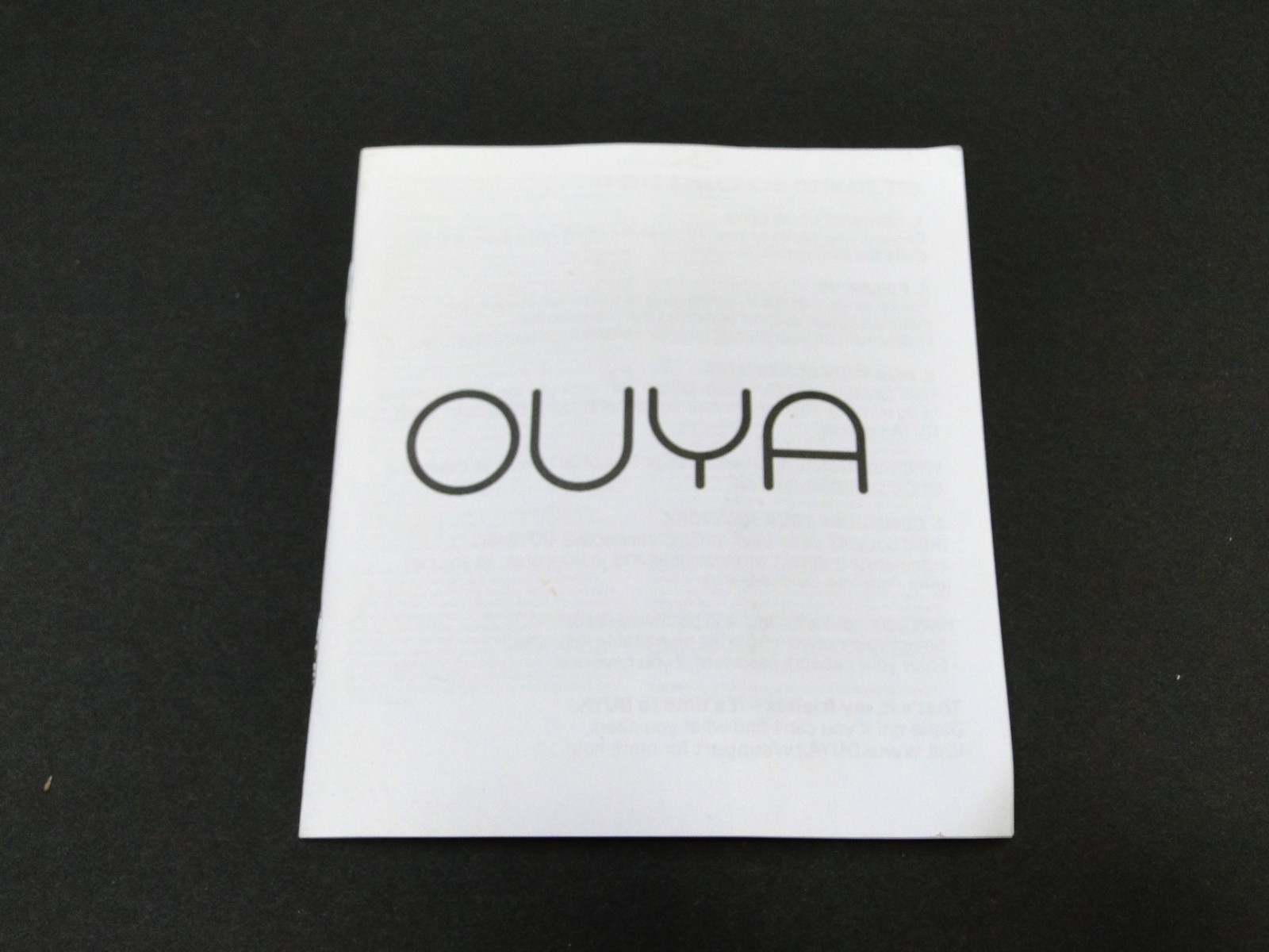 Ouya Game Console OUYA1 with Controller *UNTESTED