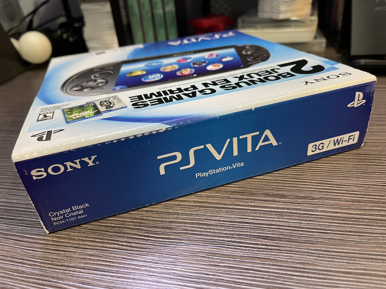ULTRA RARE Sony PlayStation Vita 3G/Wi-Fi 512MB Handheld Console – NORTH AMERICA