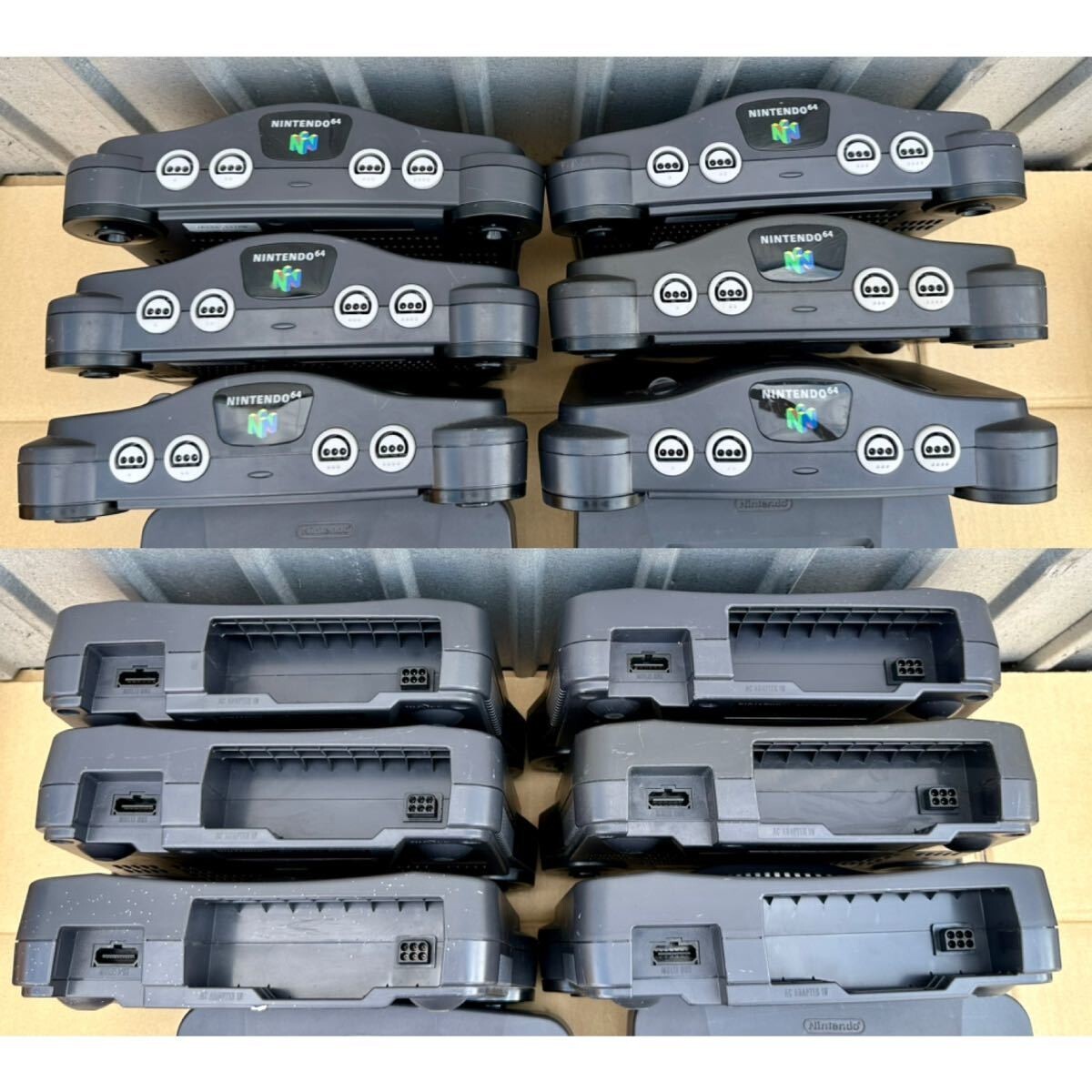 Junk Lot 10 Nintendo 64 N64 Console Junk for parts Japanese