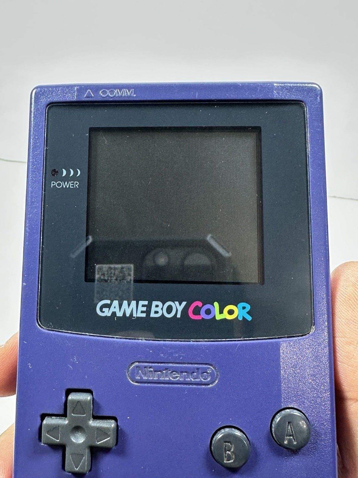 Nintendo Game Boy Color Pokémon Grape Console Bad Speaker READ!