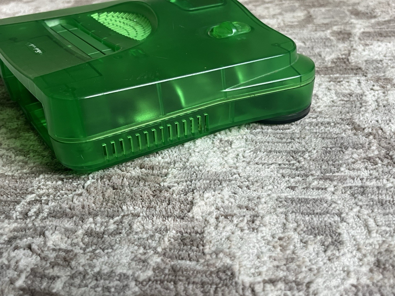 Nintendo 64 Funtastic Clear Jungle Green Console Only NUS-001 OEM Original