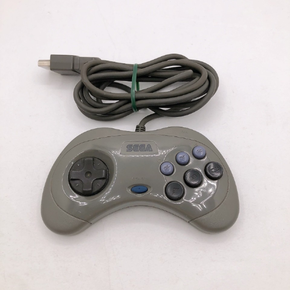 Sega Saturn Console System HST-3200 Box Japan NTSC-J Gray Japanese Tested n2