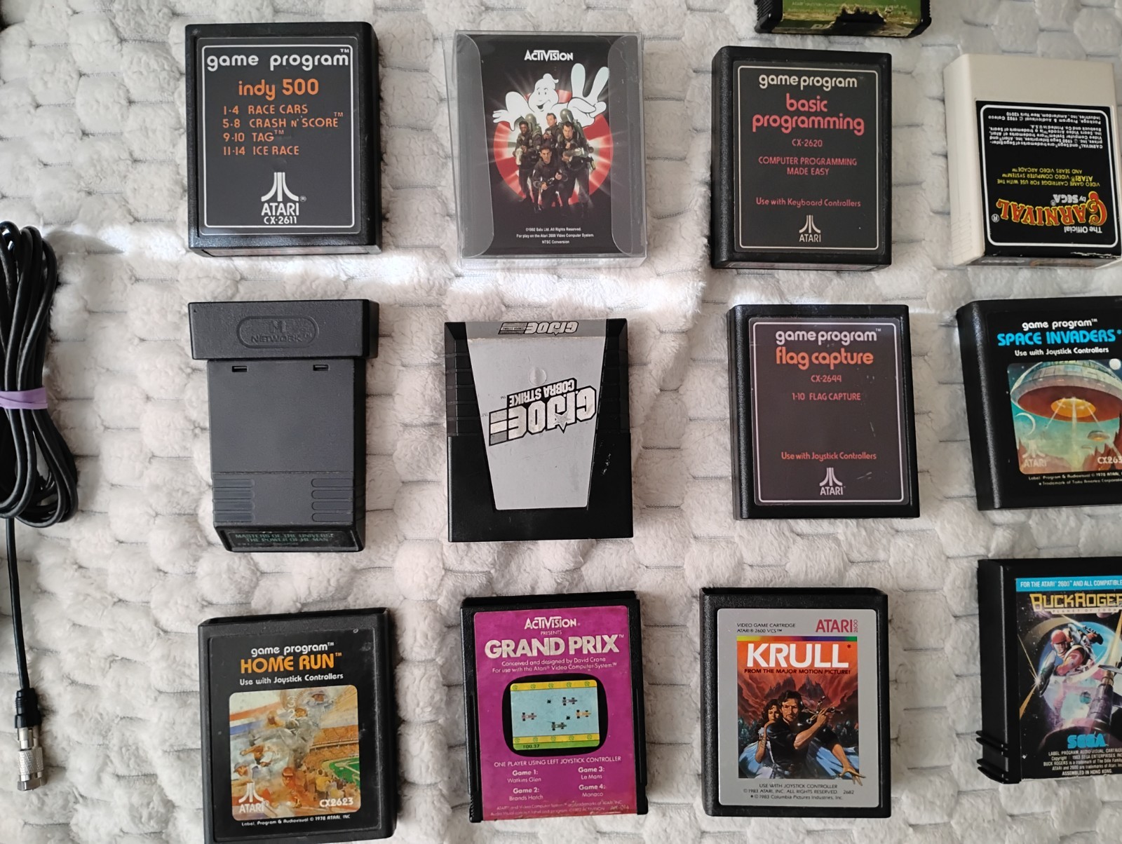 Atari 2600 Jr. Console With 19 Games And Hookups