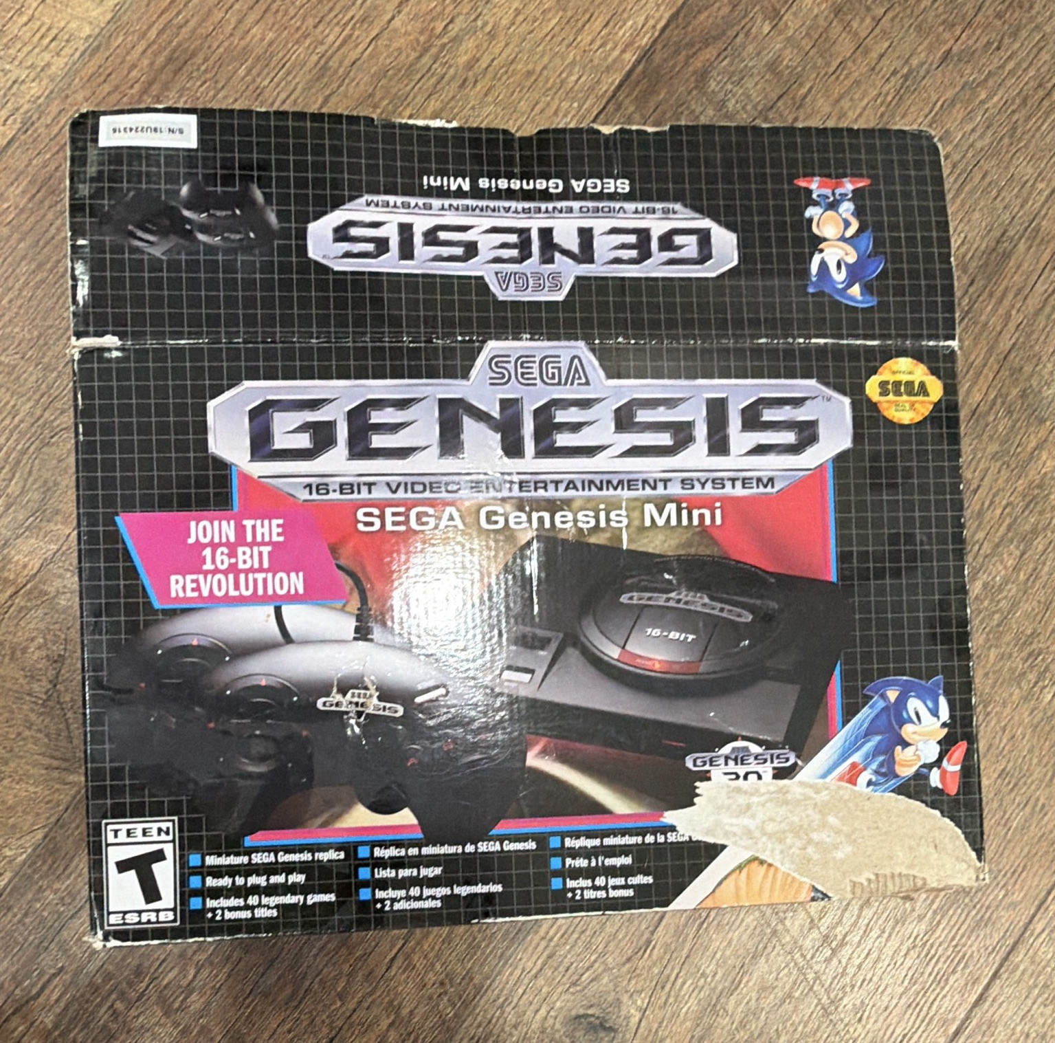 SEGA Genesis Mini Microconsole Plug & Play HDMI 720p Black 2019