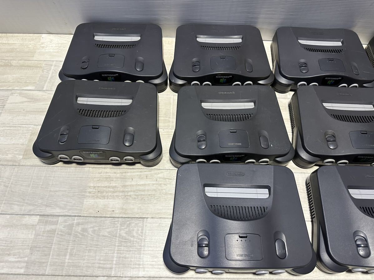 Nintendo 64 N64 Console Only Lot of 10 Region Free w/ Terminator pack Tested