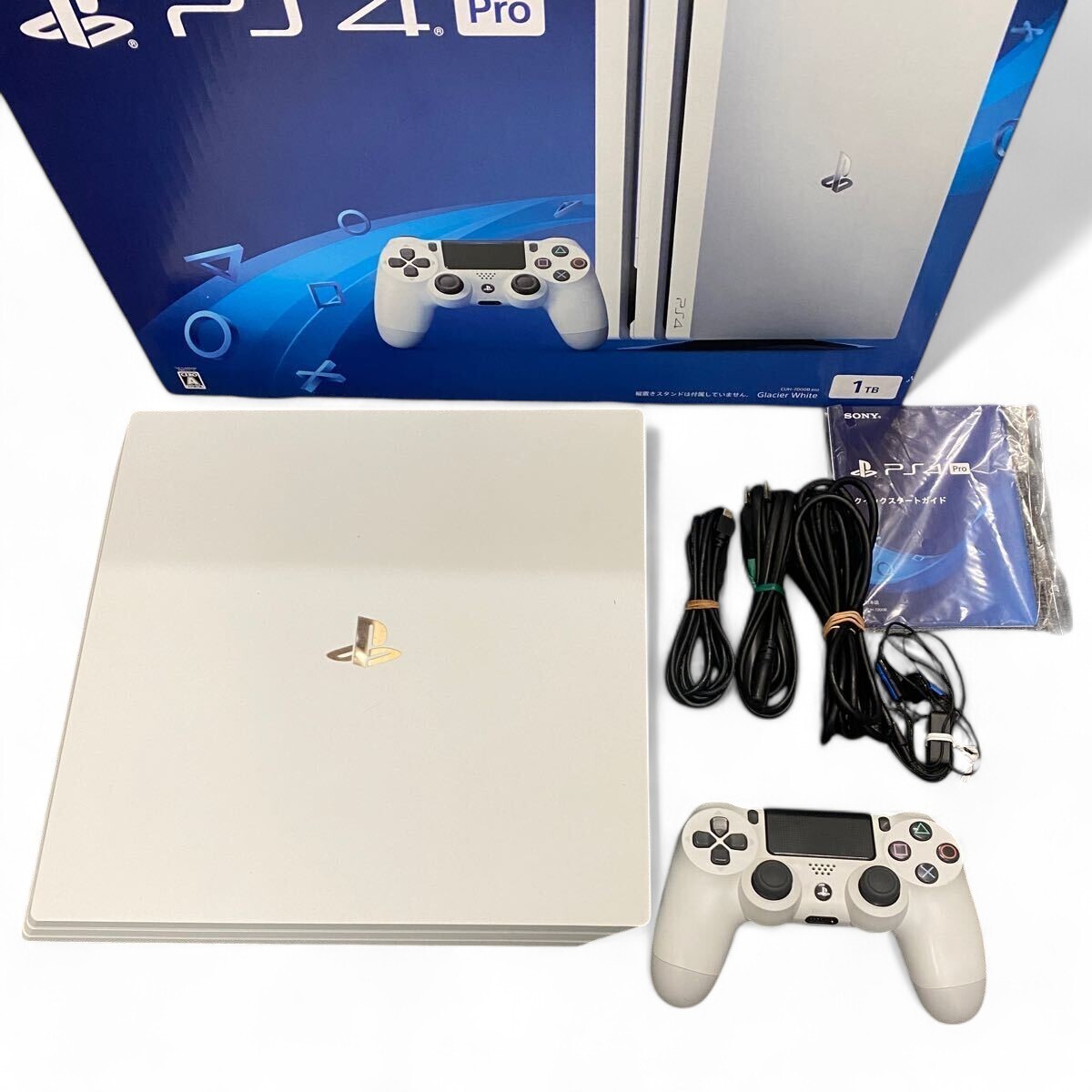 Sony PlayStation4 PS4 Pro CUH-7200BB02 Glacier White 1TB Japan ver New/Used