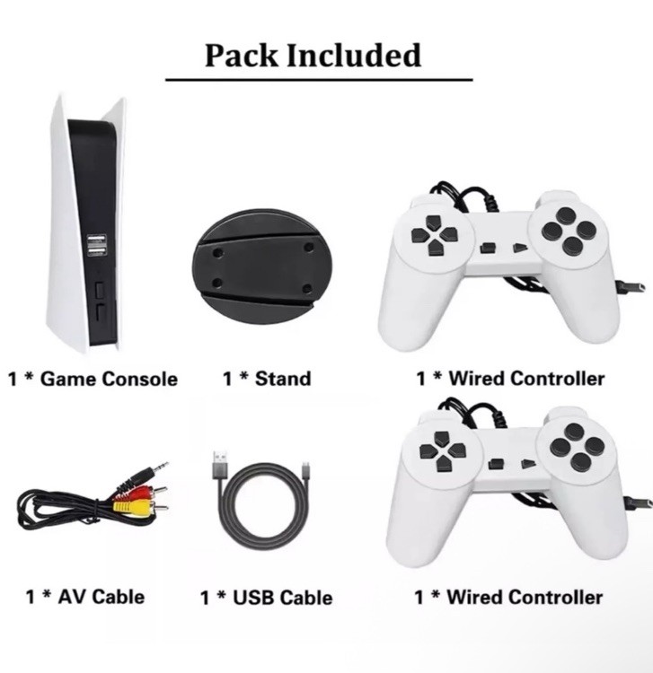 GS5 Built-in 620 Classic Game Console