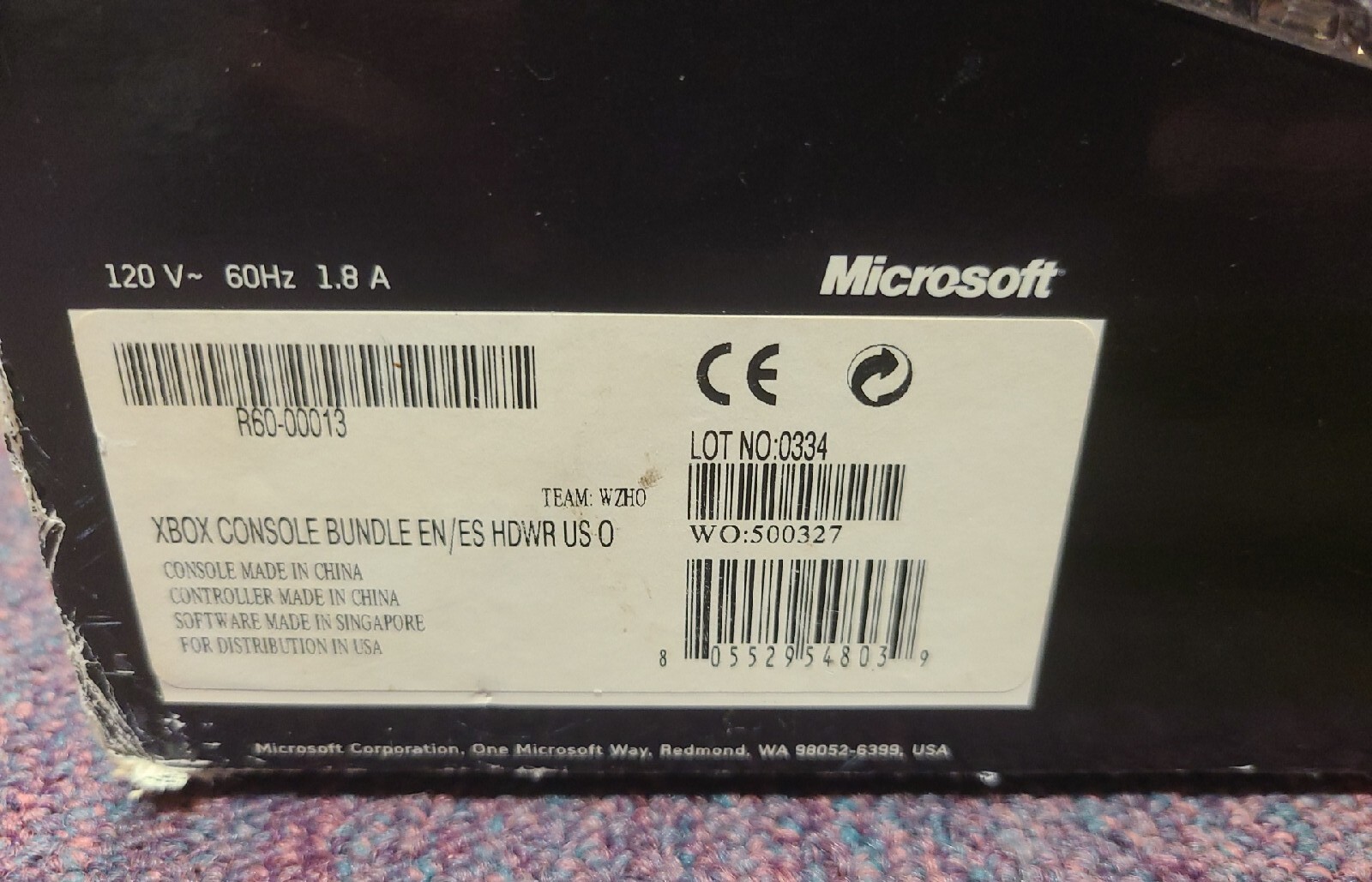 Original Microsoft Xbox Console System Stars Wars The Clone Wars Tetris World