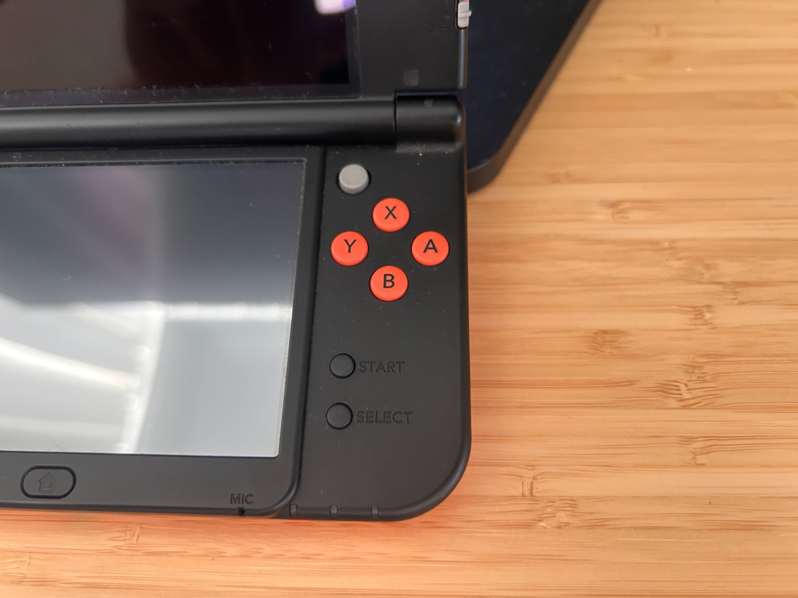 New Nintendo 3DS XL Console Orange Black, Working w Charger & Hard Shell