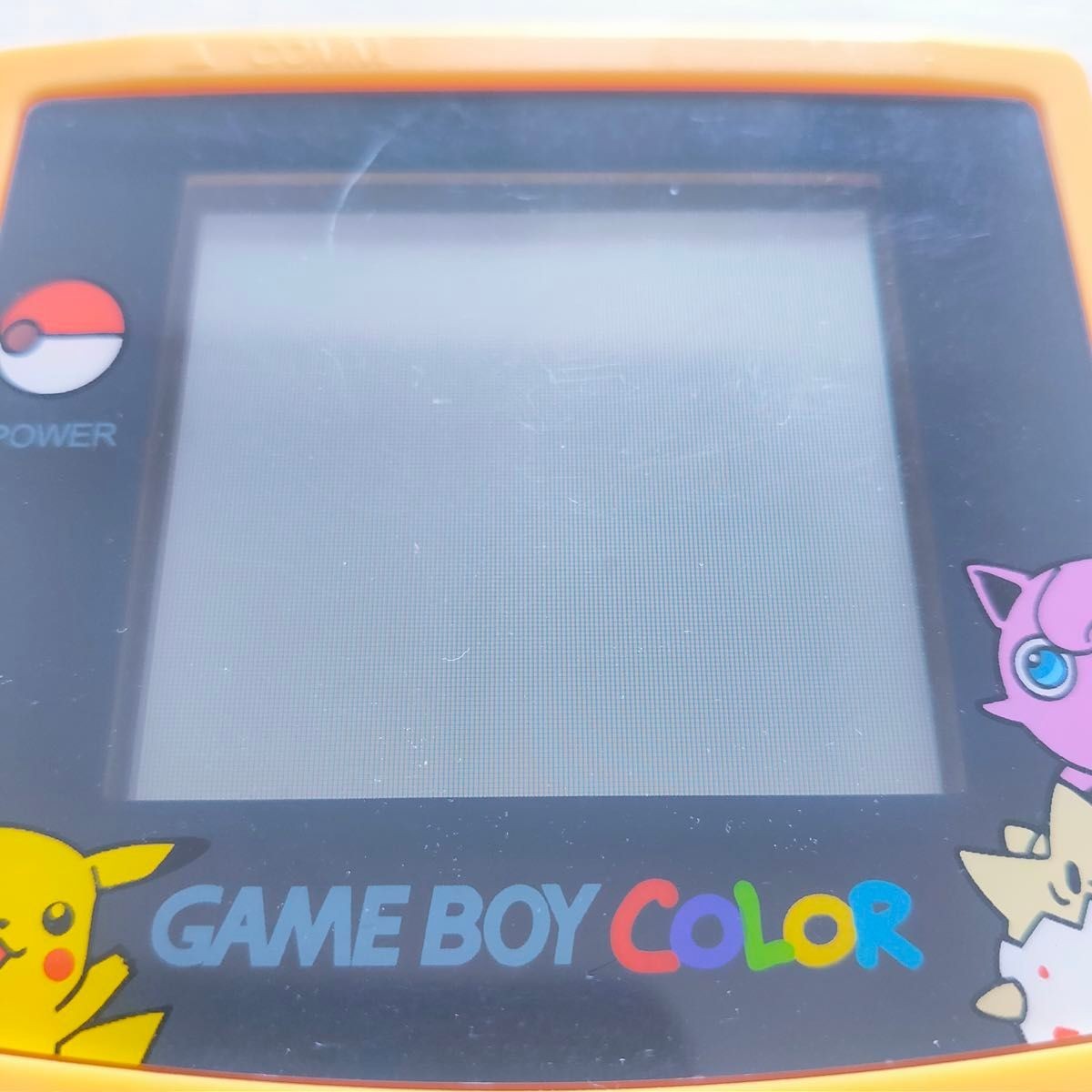 Nintendo Game Boy Color Pokemon Center gold Console Orange BLUE