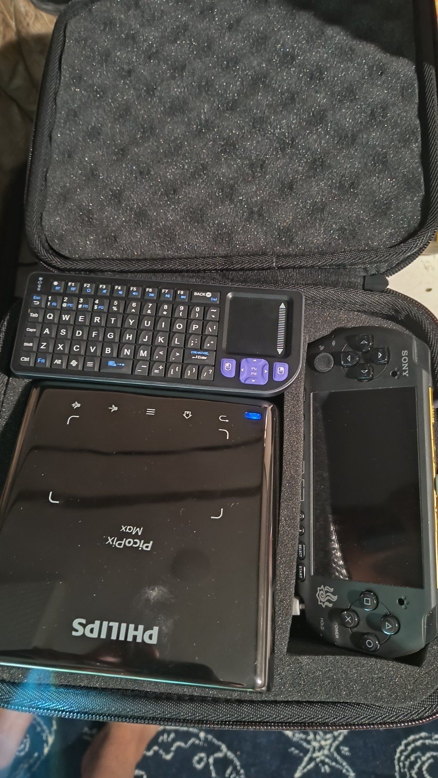 psp 3000 cyberdeck phone voice active audio bypass hey Google commands Bluetooth
