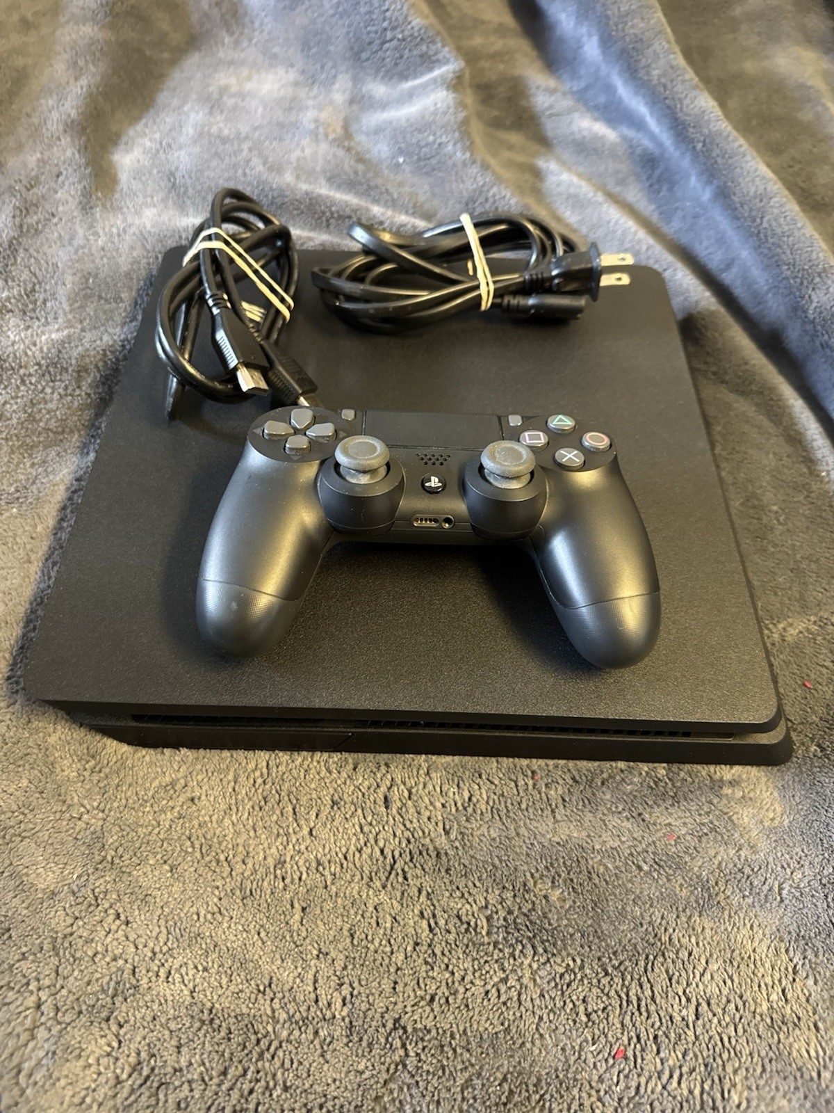 PlayStation 4 Slim 1TB PS4 With Wireless Controller, HDMI Cable And Power Cord