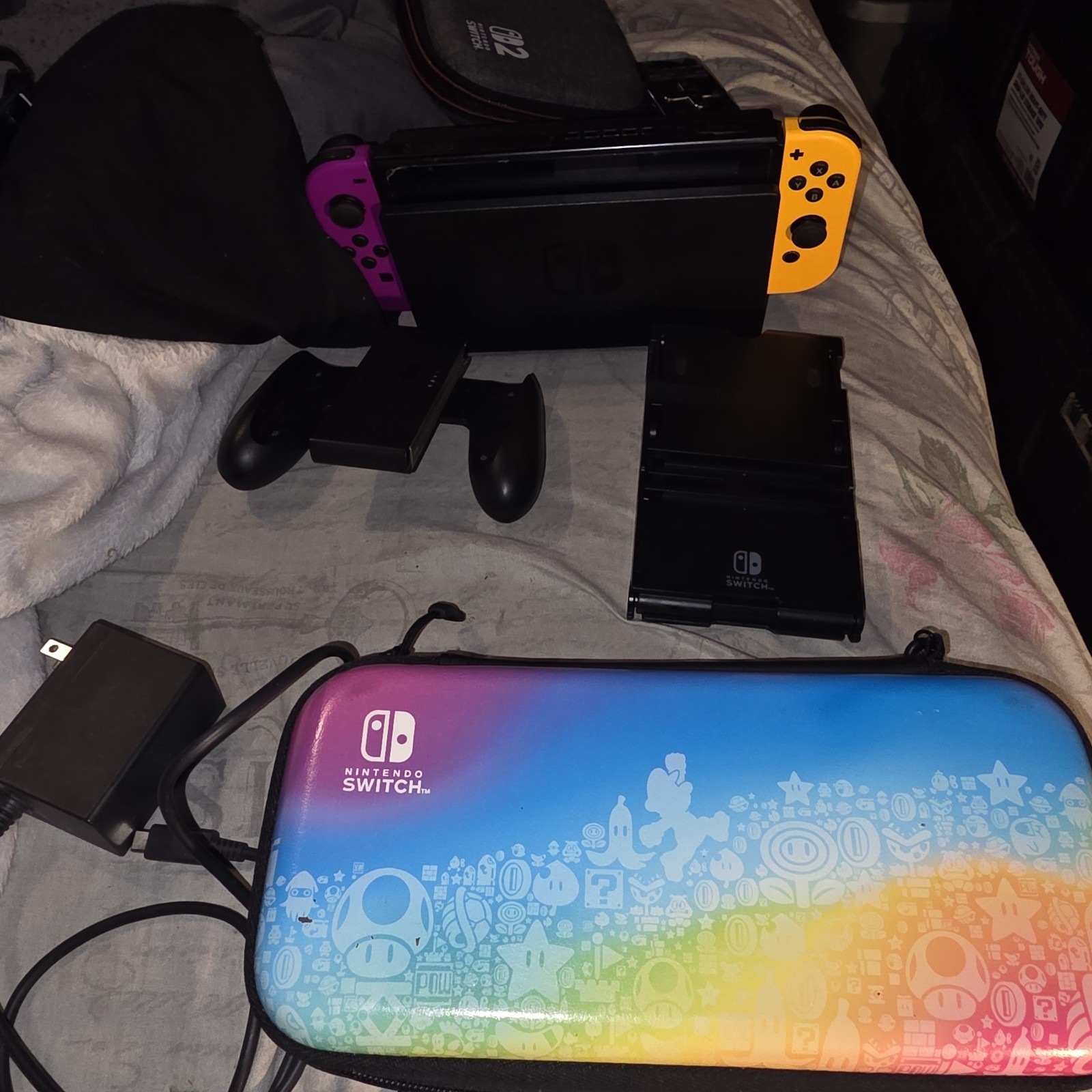 Nintendo HAC-001 32GB Switch Console – Black Working Console No Drift