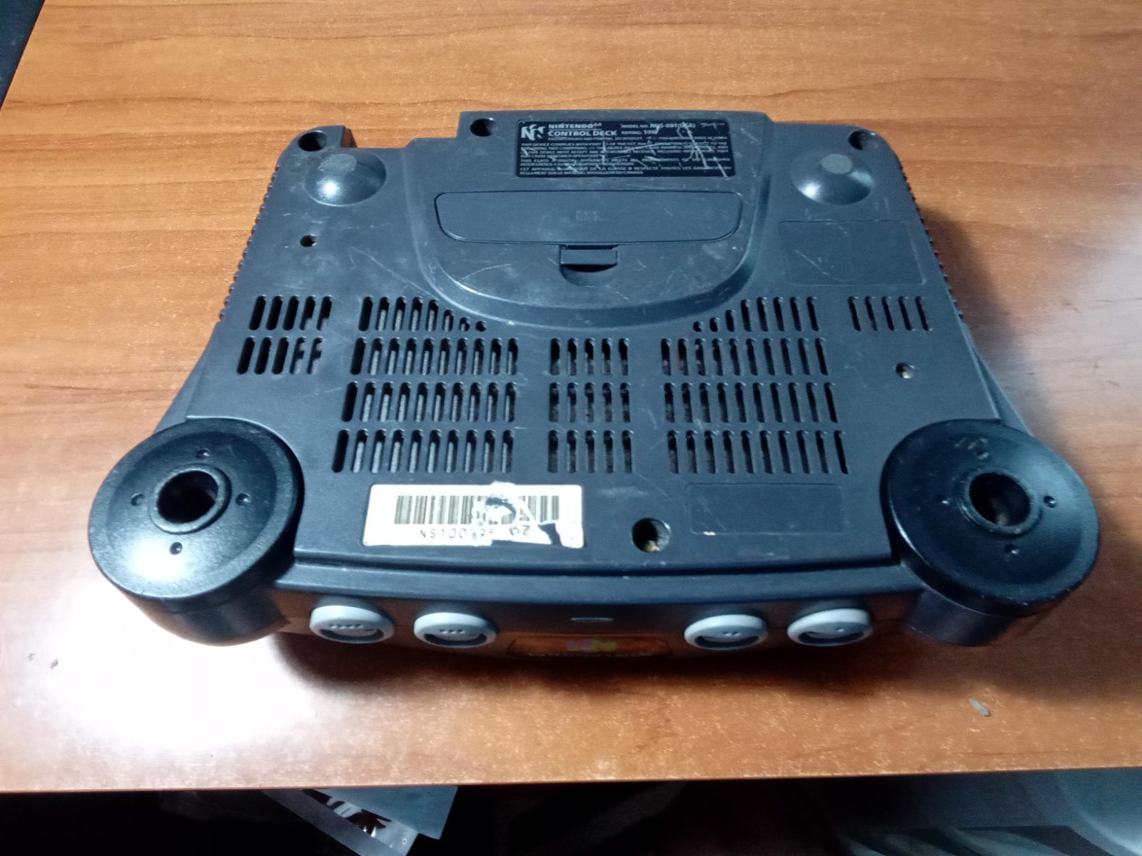 Nintendo 64 N64 System Console – Charcoal Gray + Cables + Controller TESTED LotB