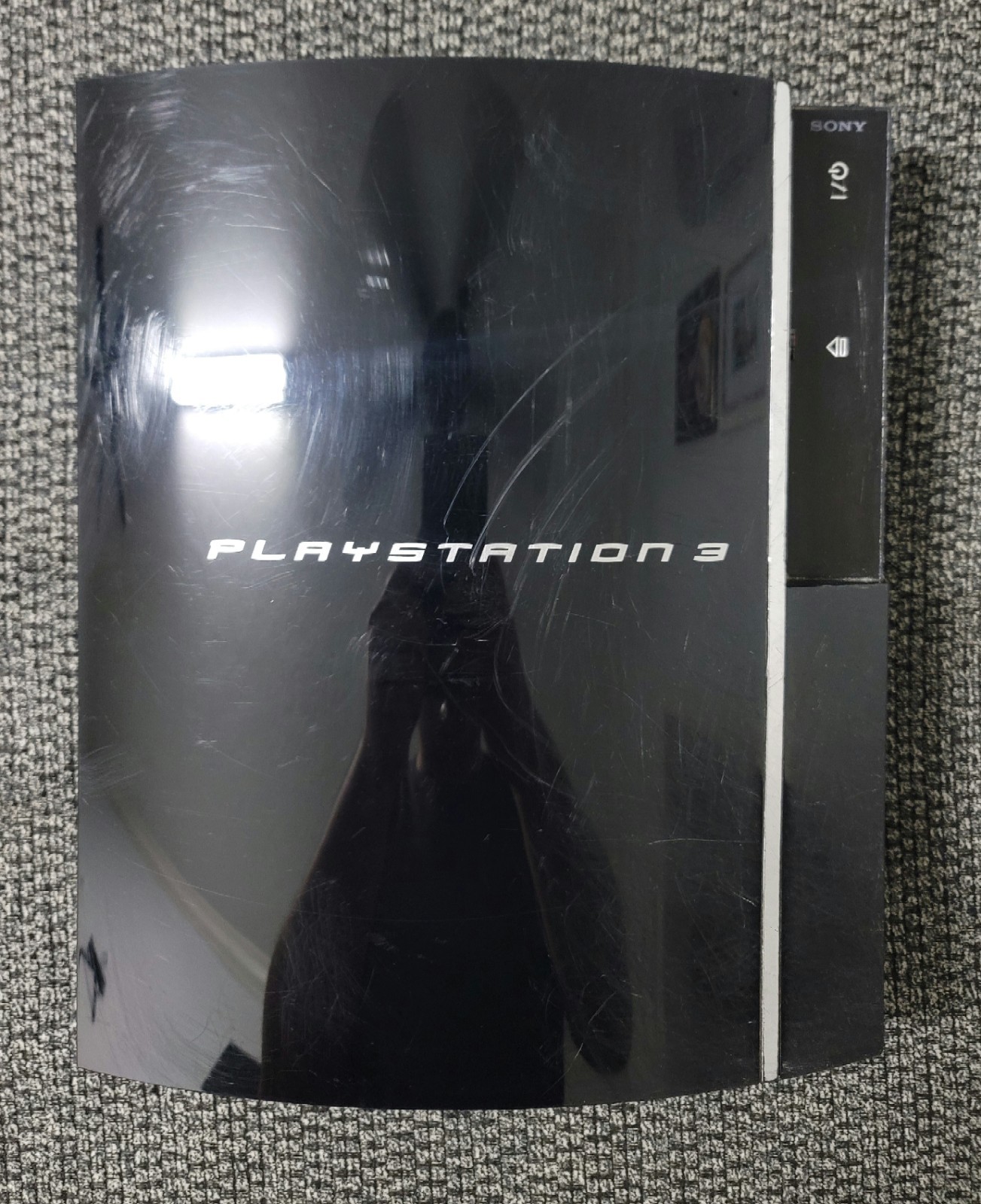 Sony PlayStation 3 PS3 Fat 40GB CECHG01 Console & Cables Tested Works