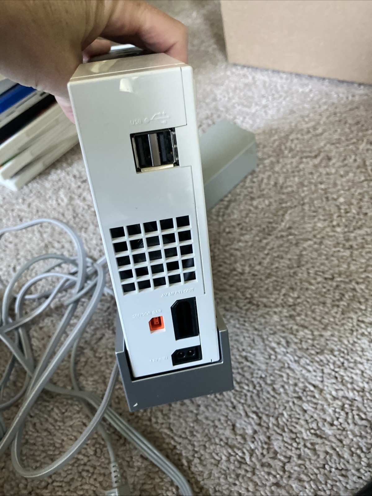 Nintendo Wii RVL-001 512 MB Home Console – White (Bn70)