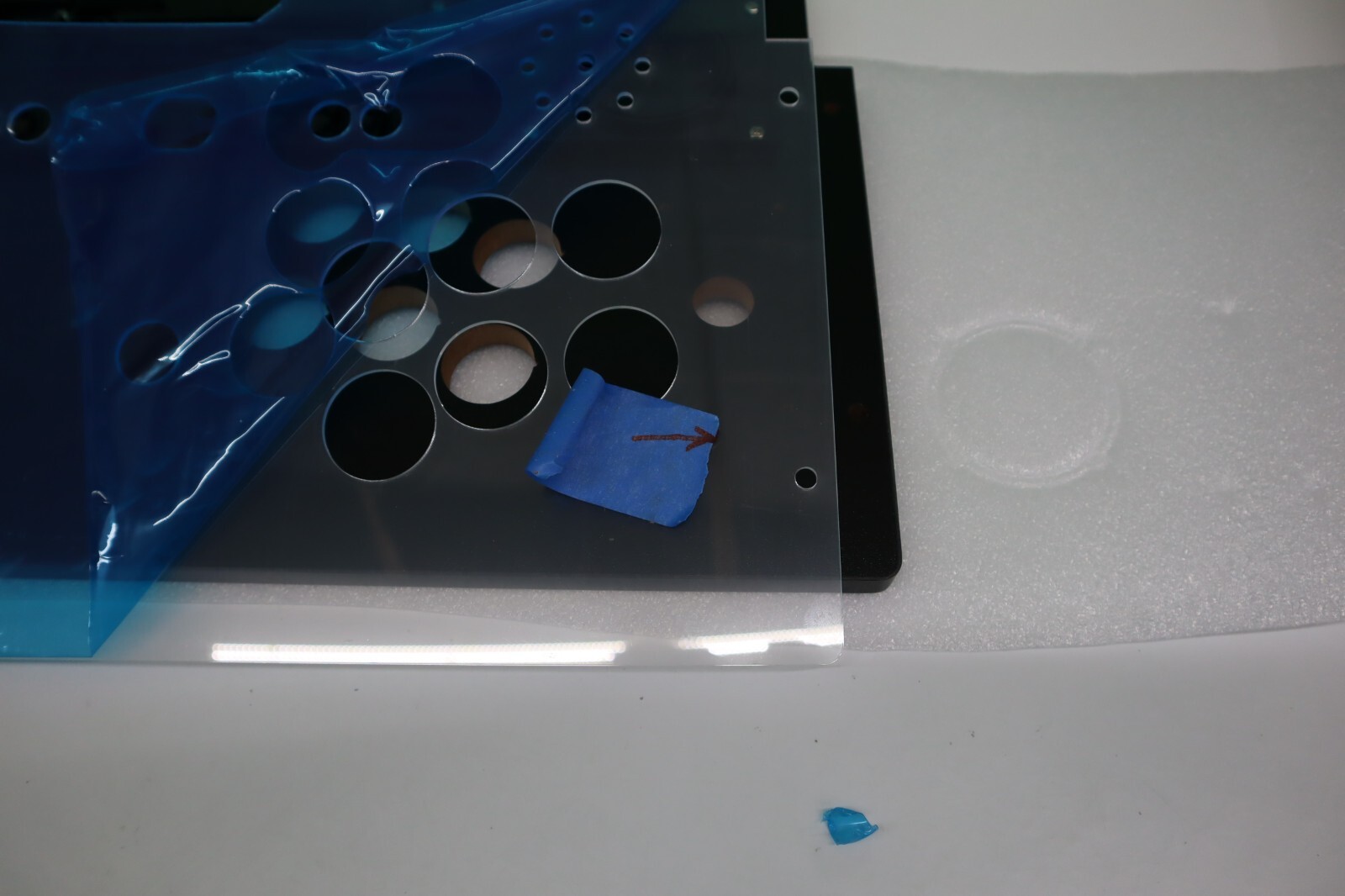 Two Intec Gaming Genesis Fighting Stick for Arcade1Up Cabinet, Play SEGA Genesis