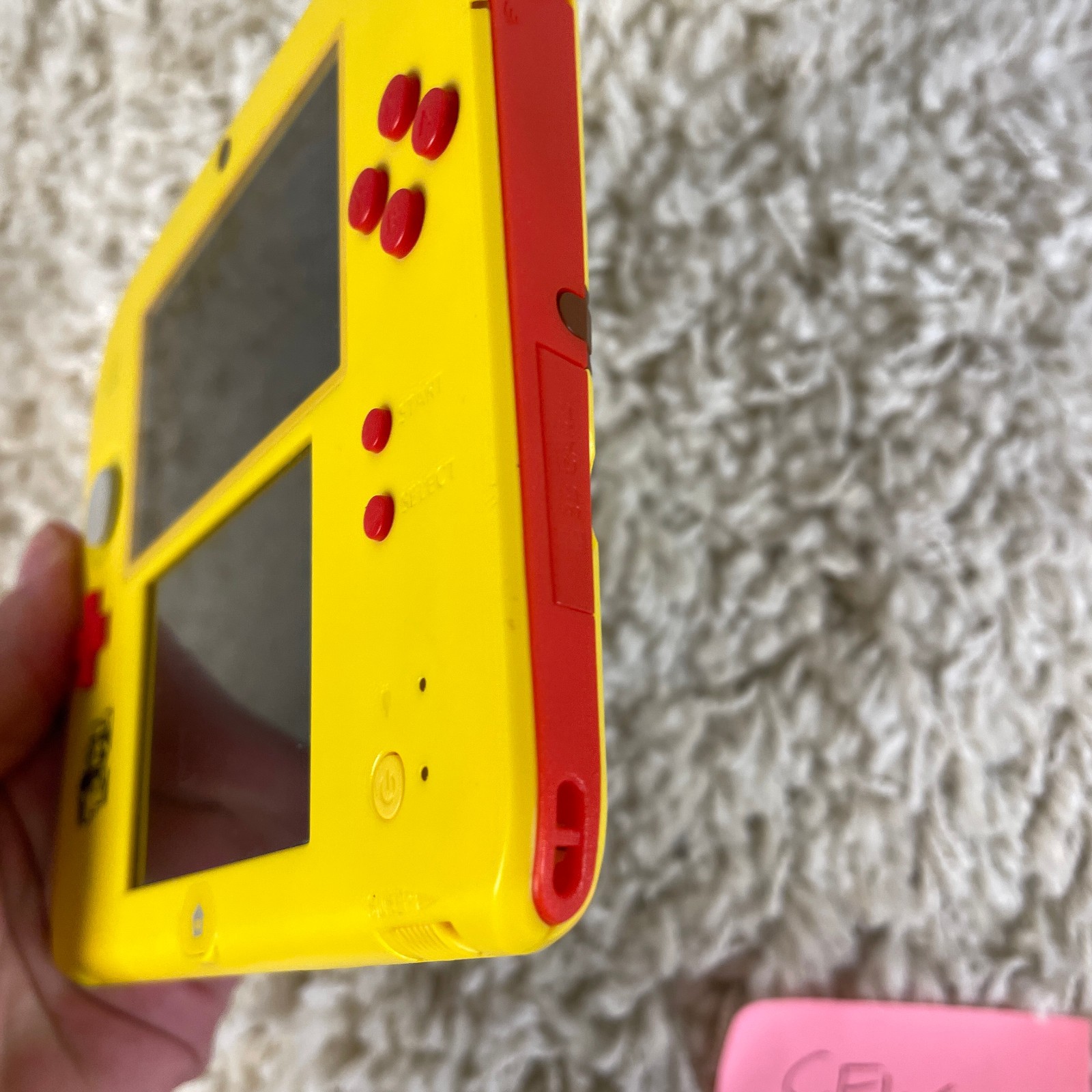 Nintendo 2DS Super Mario Maker Edition Handheld Console System FTR-001 Tested
