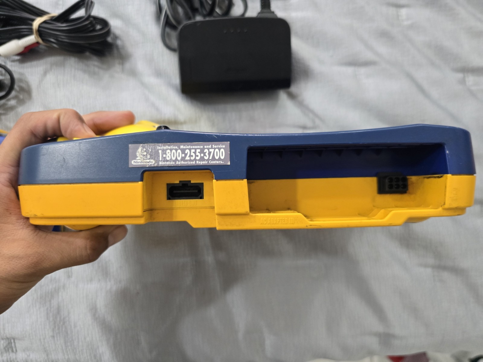 Nintendo 64 Pokemon Edition Pikachu Console W/Oem Controller US Model Authentic